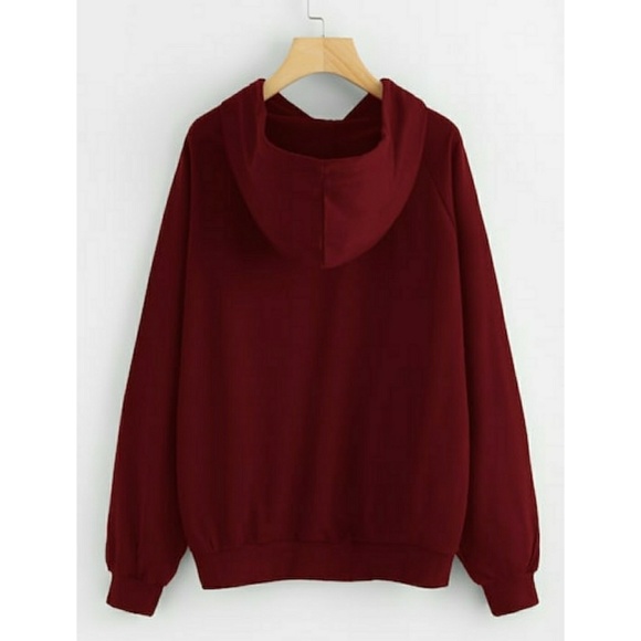 ⬇️VIVA | Slogan Print Hoodie - Picture 2 of 5